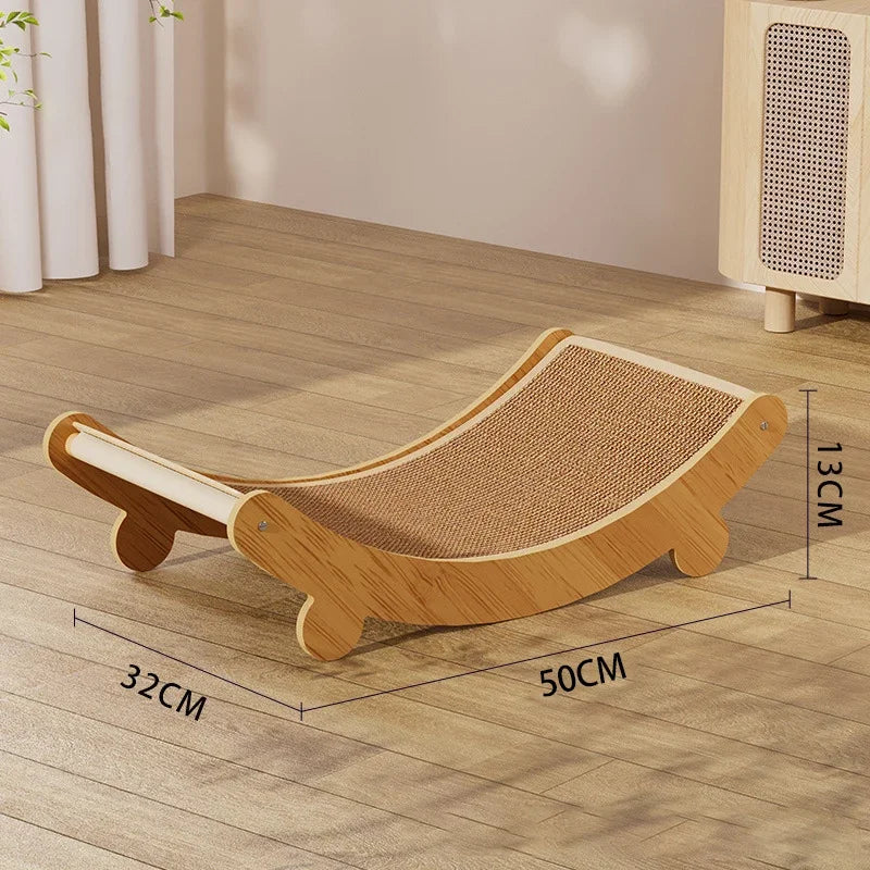 Large Cat Scratching Pads Cat Scratch Board Detachable Wear-resistant Multifuction Cats Sleeping Bed Kitten Grinding Cat Toys