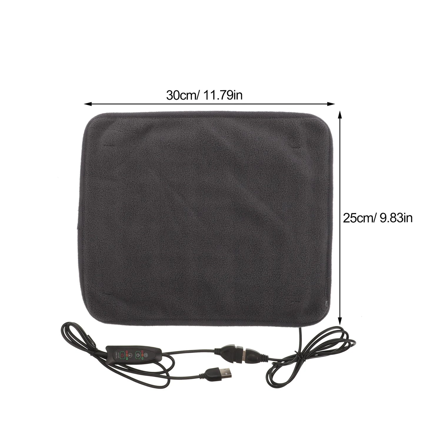 Adjustable Usb Heated Pet Pad Dog Cat Heating Blanket Warm Bed Mats Pads Cushion Puppy Beds Comfortable Rest Areas For Pets