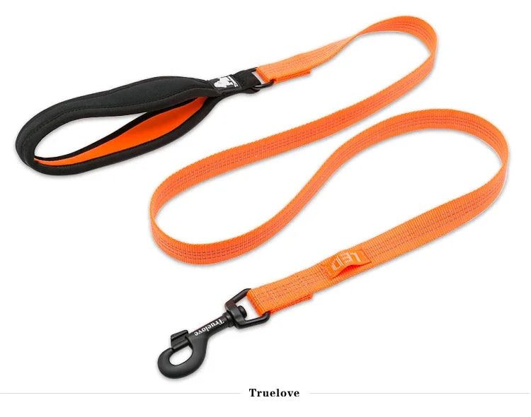Truelove Pet Nylon Reflective Leash used harness and collar For Small Big Dog and Cat All Breed Training Running Walking TLL2771
