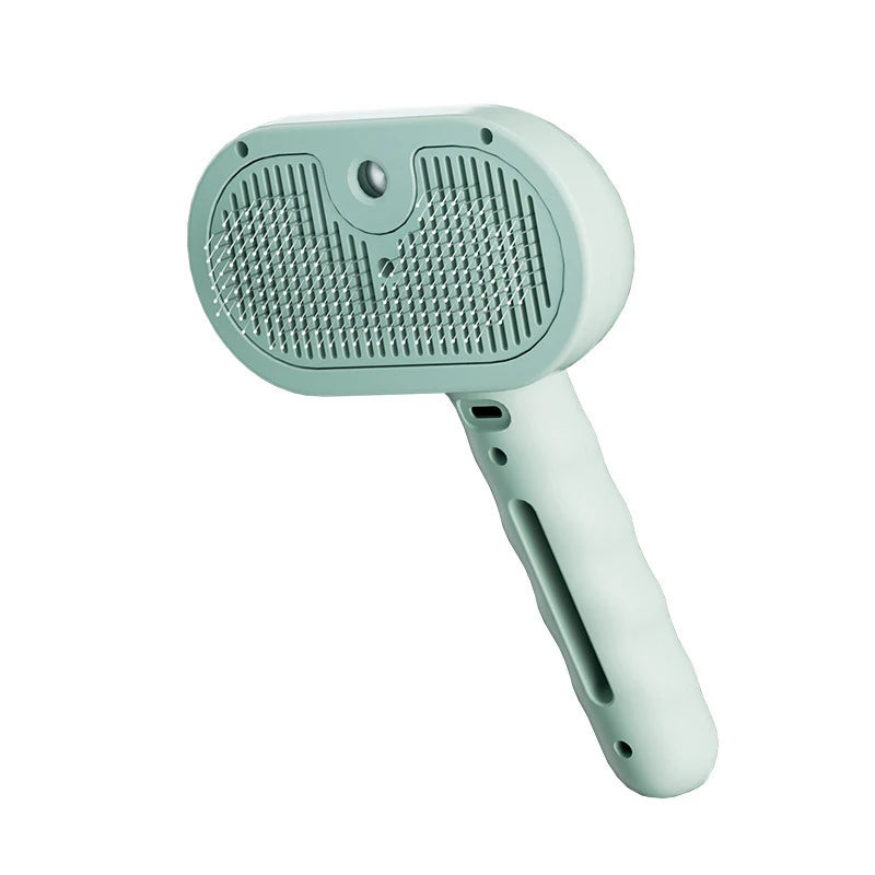 Dog Comb Pet Steam Massage Brush, Soft Round Head Hair Removal Comb for Dogs & Cats, Universal Grooming Accessory
