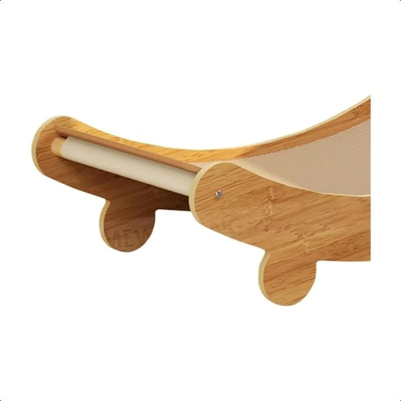 Multi-Functional Cat Scratcher Chair - Interactive Cat Bed with Scratch Pad & Toy Attachments