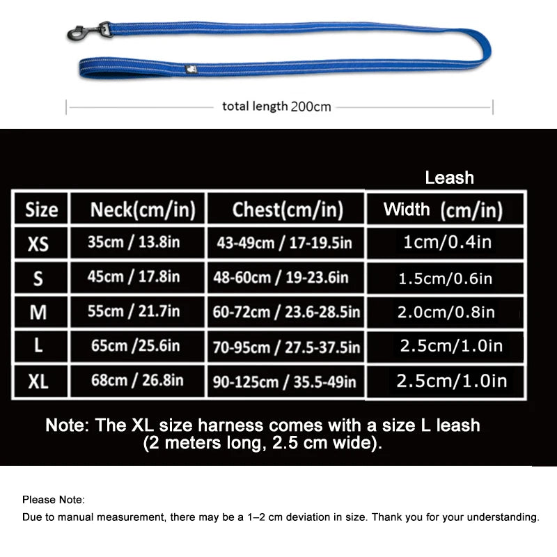 True Love Pet No Pull Adjustable Dog Harness and Leash Set for Medium & Large Dogs TLL5551 TLL2112