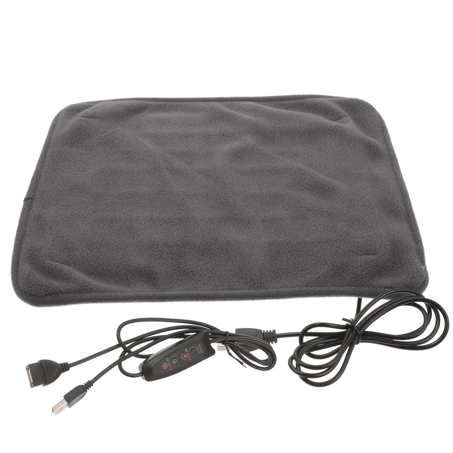 Adjustable Usb Heated Pet Pad Dog Cat Heating Blanket Warm Bed Mats Pads Cushion Puppy Beds Comfortable Rest Areas For Pets