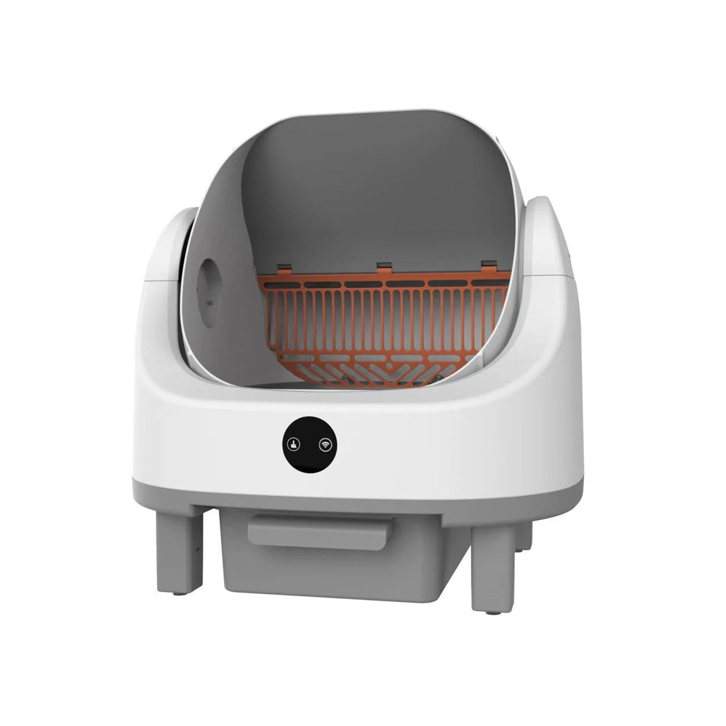 Self Cleaning Cat Litter Tray, Open-Top Automatic Cat Litter Box, App Control with Safety Sensors,Waste Bin/Odor-Free Smart, US