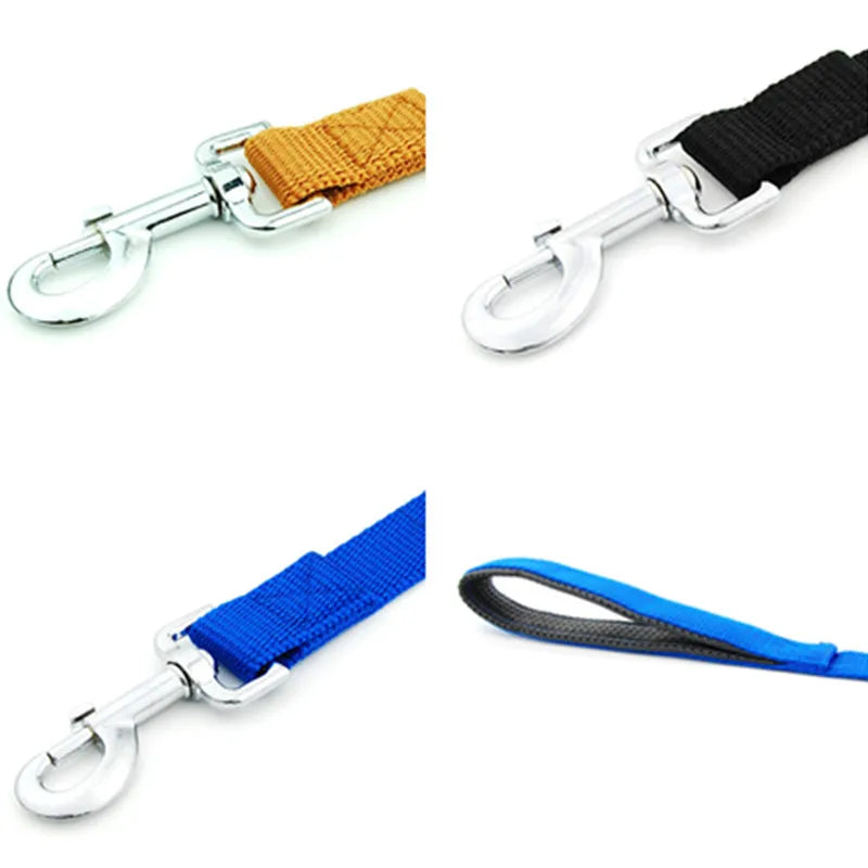 Dog Leash Short Dogs Leashes 60cm Nylon Leashes Rope Pet Chain Soft Handle Waterproof Leash for Dog Walking Belt Pet Accessories